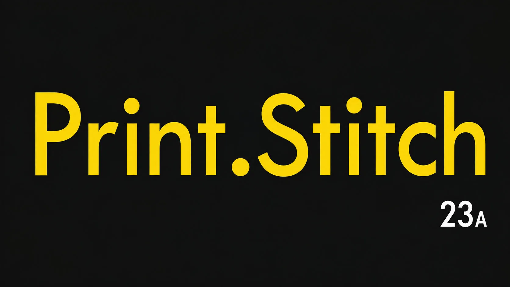 Print & Stitch